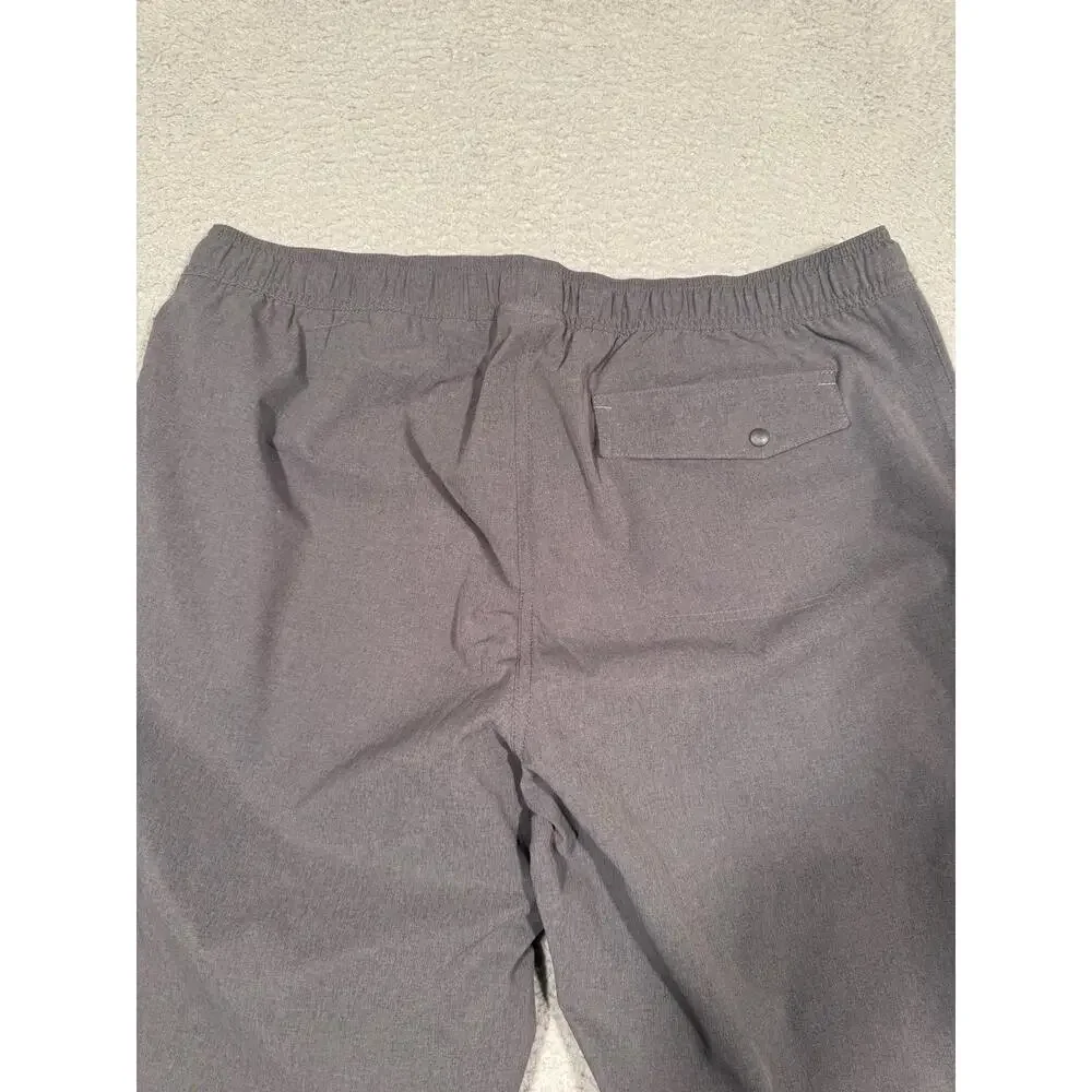 L.L.Bean Mens Pants Grey‎ Jogger Activewear Zippered Pocket Performance Large L - Picture 10 of 11